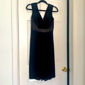 Black David Meister cocktail dress sz 2